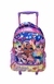 MOCHILA RODINHA ESCOLAR DONUTS BABY MORENA FUSECO - SDYKIDS