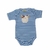 BODY CREEP BABY ESTAMPADO MENINO G VESTE 06 A 09 MESES