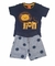 CONJUNTO INFANTIL LEÃO CAMISETA E BERMUDA KYLY TAM M