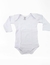 BODY BRANCO BEBÊ 100% ALGODÃO KIT C/ 5 PEÇAS - comprar online