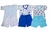 KIT 5 PIJAMAS 100% ALGODÃO MENINO AZUL - comprar online