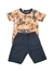 Conjunto Menino Camiseta e Bermuda Ninando Baby - comprar online