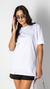 T-Shirt Oversized - Branca