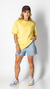 T-Shirt Oversized - Amarelo bebê - comprar online