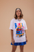 T-Shirt Oversized - Brasil na internet