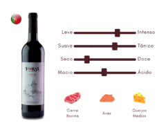 Vinho Tinto Foral de Meda 750 ml - comprar online