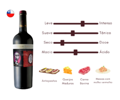 Vinho Tinto Reserva Carménère Viejo Feo - comprar online