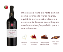 Vinho do Porto Taylor's Fine Ruby 750 ml - comprar online