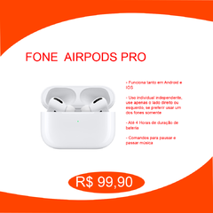 Fone airpods PRO