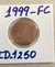 Moeda Brasil 5 Centavos 1999 Flor de Cunho (FC) ID1999FC1250