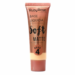 Imagem do BASE LÍQUIDA SOFT MATTE - RUBY ROSE - 29ml - COR BEGE 03, 04, 05