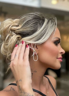 Brinco laço ear cuff - AL acessorios - Semijoias de qualidade e tendências