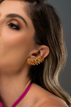 Brinco ear cuff rabisco - AL acessorios - Semijoias de qualidade e tendências