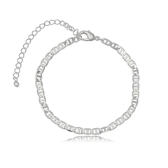 Pulseira elo trabalhado - comprar online