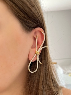 Brinco laço ear cuff na internet