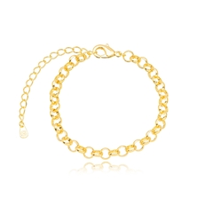 Pulseira elos liso - comprar online