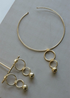 Conjunto esfera circulos