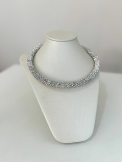 Choker aro strass