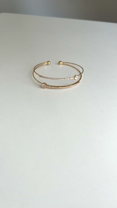 Bracelete strass ponto luz - comprar online