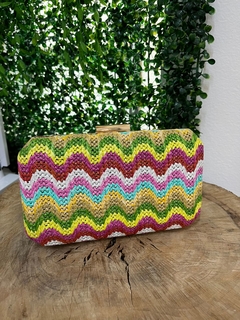 Clutch onda colorida - comprar online