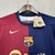 Camisa do FC Barcelona, com as cores azul e grená, exibindo o logo do clube e o patrocínio da Spotify camisa-camisas-blusa-blusas-uniforme-barcelona-i-1-primeira-primeiro-24-25-torcedor-nike-masculina-masculino-vermelho-vermelha-azul