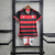 camisa-camisas-blusa-blusas-uniforme-flamengo-i-1-primeiro-primeira-23-24-torcedor-adidas-kit-infantil-vermelho-vermelha-preto-preta