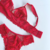 Conjunto Isis Vermelho - Raridade lingerie