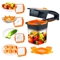 Cortador Fatiador Legumes 5 em 1 Nicer Dicer