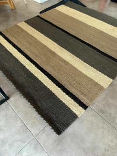 Alfombra grey yute y sisal en internet