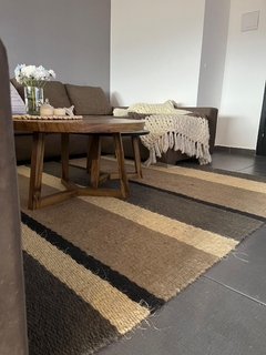 Alfombra grey yute y sisal - comprar online