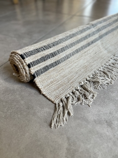 alfombra de yute y algodon 160 x 230 cm