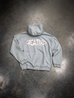 Hoodie Creative Grey