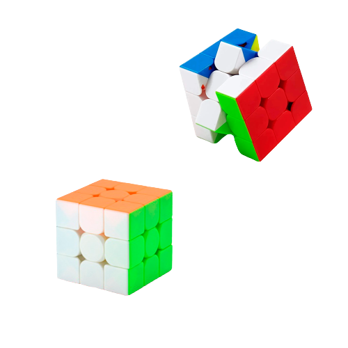 Cubo Magico 3x3 Brinquedo Antistress Dia das Crianças Cores