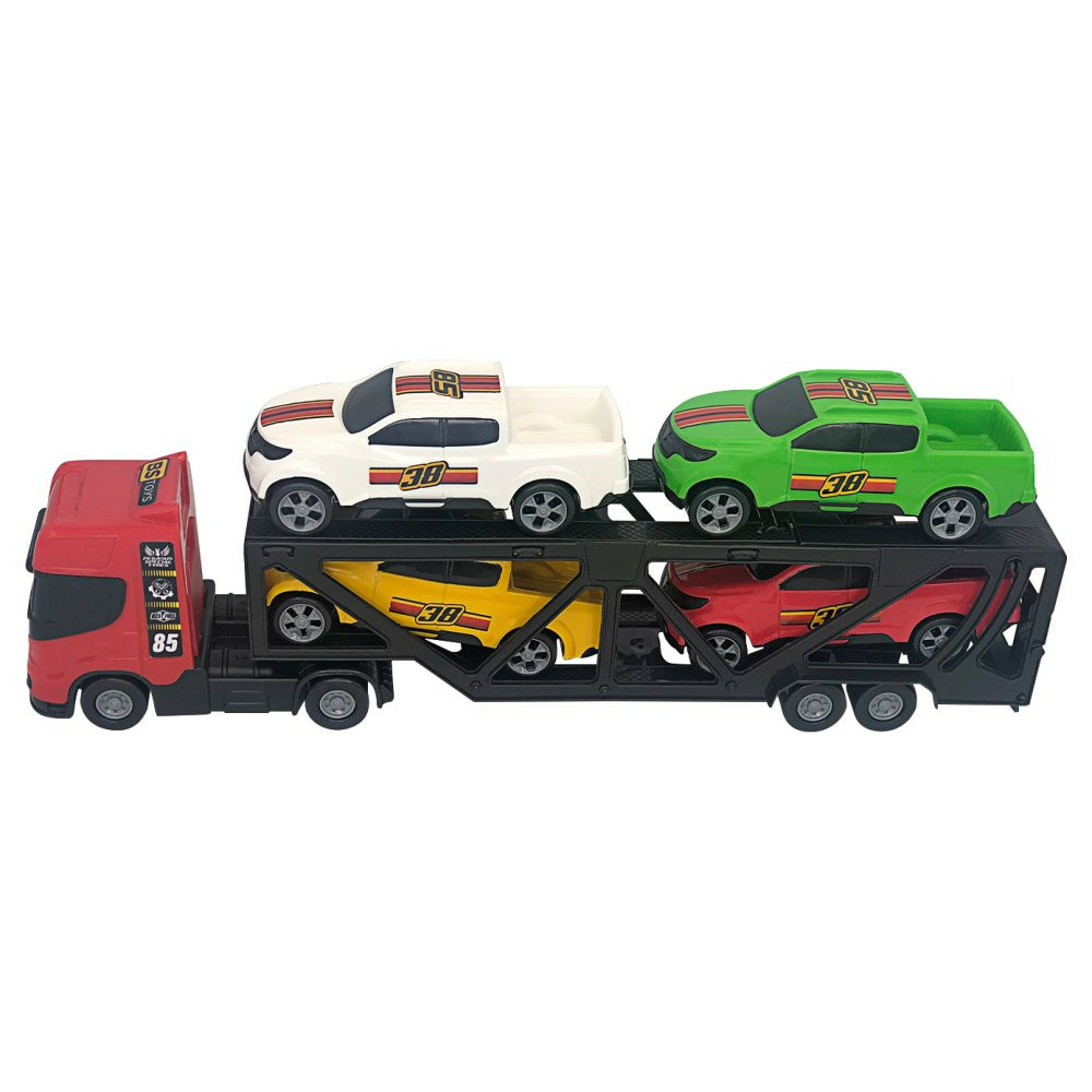 Brinquedo Infantil Caminhão Mini Truck Cegonha Cegonheira