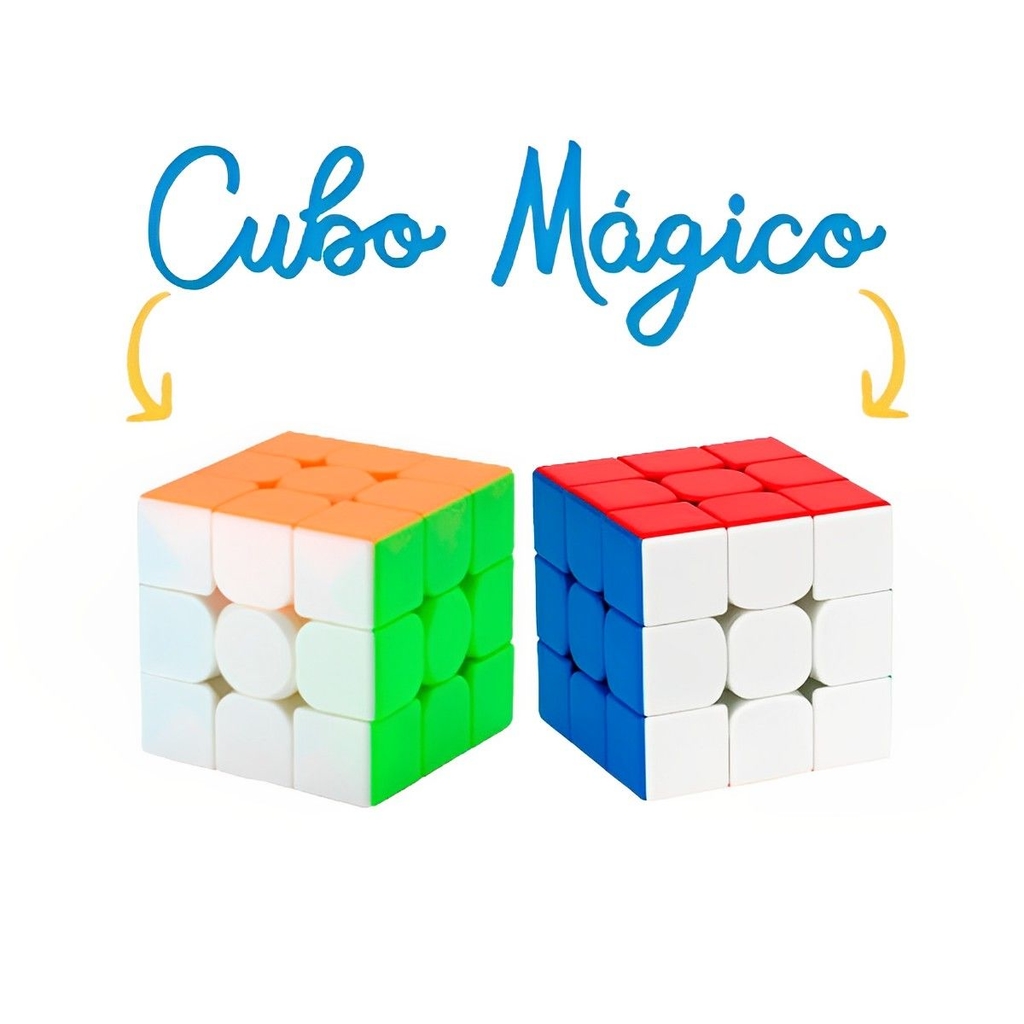Cubo Mágico Profissional 3x3x3 Cubo Interativo