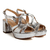 Sandalia con Plataforma "PRAGA" Plata - comprar online