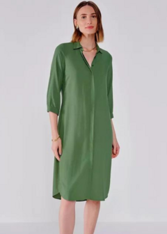 Chemise de Viscose Verde