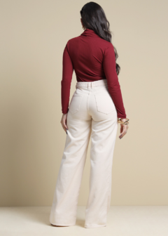 Calça feminina pantalona color - comprar online