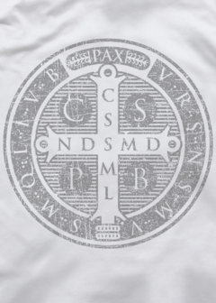 Camiseta Medalha de São Bento - comprar online