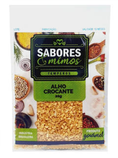 Sabores & Mimos Alho Crocante 20g