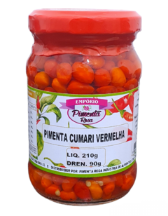 Pimenta Cumari Vermelha 210g