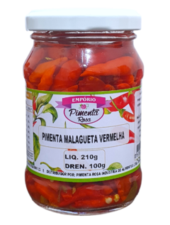 Pimenta Malagueta Vermelha 210g