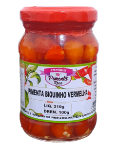 Pimenta Biquinho Vermelha 210g