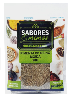 Sabores & Mimos Pimenta do Reino Moída 20g