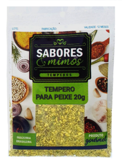 Sabores & Mimos Tempero para Peixe 20g