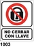 Cartel Seguridad Linea Prohibicion 40 X 45 - Alto Impacto 0.8 Mm en internet