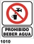 Cartel Seguridad Linea Prohibicion 22 X 28 - Alto Impacto 0.8 Mm - D&G Seguridad Industrial