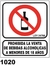 Cartel Seguridad Linea Prohibicion 22 X 28 - Alto Impacto 0.8 Mm - comprar online