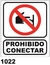 Cartel Seguridad Linea Prohibicion 22 X 28 - Alto Impacto 0.8 Mm - D&G Seguridad Industrial