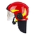 CASCO PARA BOMBEROS VULCAN NEO ROJO en internet